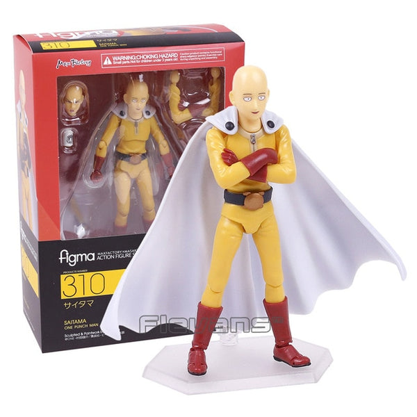 Anime One Punch Man Saitama PVC Action Figure