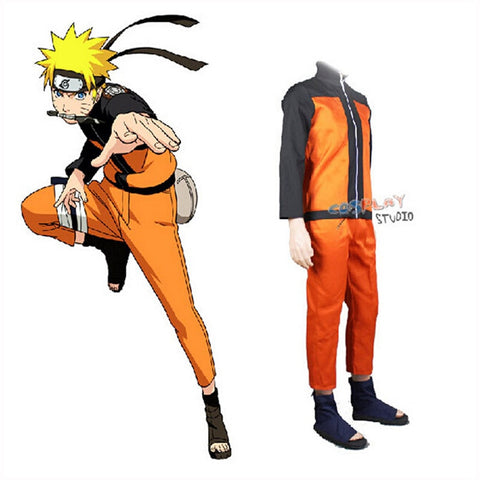 Anime Naruto Cosplay Costumes Uzumaki Naruto