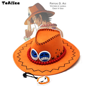Anime One Piece Cosplay Portgas D Ace
