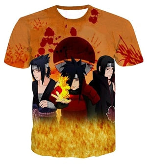 Anime Naruto Uchiha İtachi T-Shirt Unisex