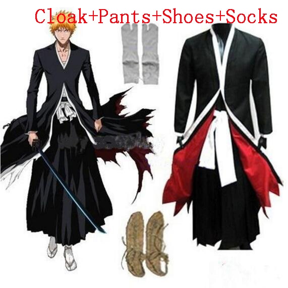 Anime Bleach Cosplay Ichigo Kurosaki Bankai