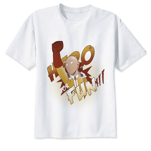 One Punch Man White T-Shirt