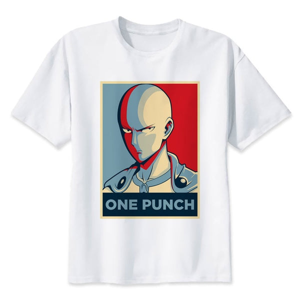 One Punch Man White T-Shirt