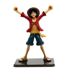 6" Anime One Piece Pvc Action Figure Luffy
