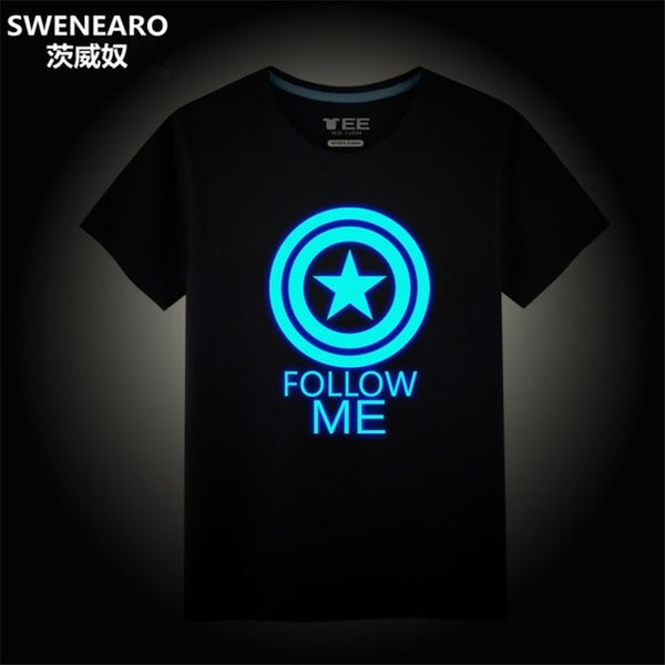 Anime Naruto Neon T-Shirt