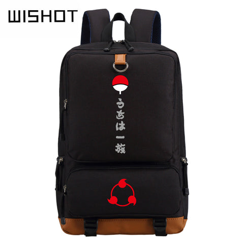 WISHOT Uchiha Clan Backpack, Schoolbag