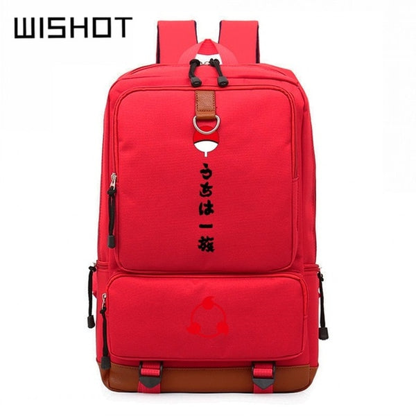 WISHOT Uchiha Clan Backpack, Schoolbag