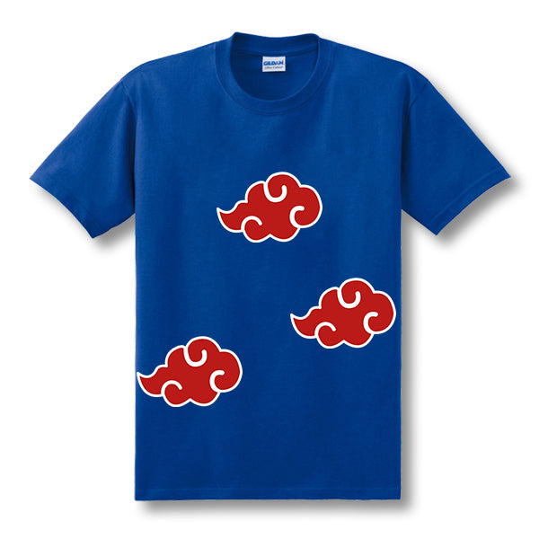 Anime Naruto Akatsuki Logo Pattern T-Shirt