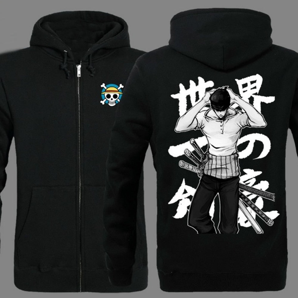 Anime One Piece Roronoa Zoro Hoodie