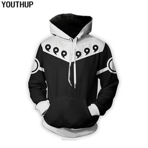 Hoodies Men The Sharingan Print