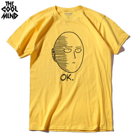 One Punch Man Yellow T-Shirt