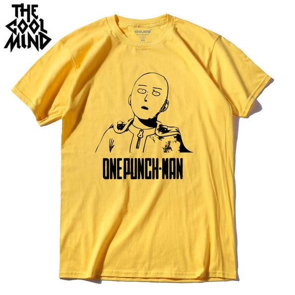 One Punch Man Yellow T-Shirt