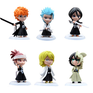 ( 6pcs/set 7cm ) Anime Bleach Action Figures