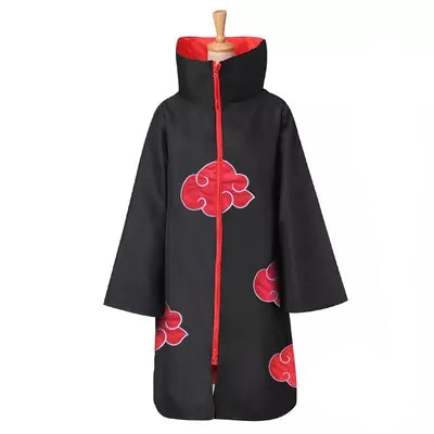 Anime Naruto Cosplay Costume Akatsuki Uchiha Itachi