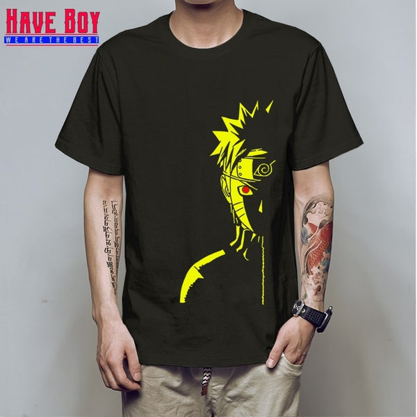 Anime Naruto Uzumaki Naruto T-Shirt For Men