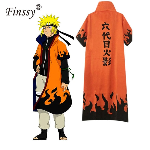 Anime Naruto Cosplay Costume Namikaze Minato