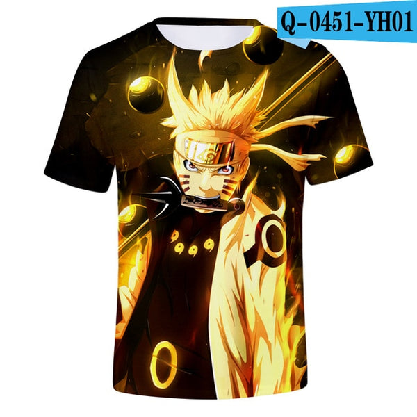 Anime Naruto Namikaze Minato T-shirt Men / Women