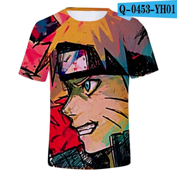 Anime Naruto Namikaze Minato T-shirt Men / Women