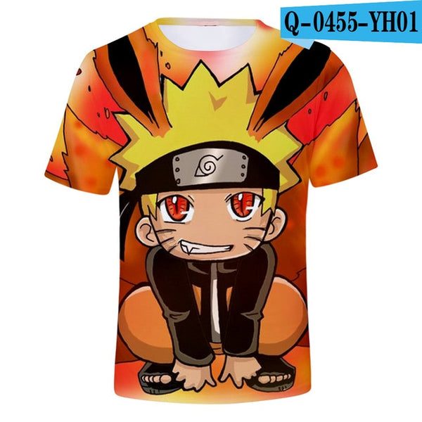 Anime Naruto Namikaze Minato T-shirt Men / Women