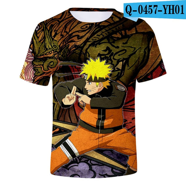 Anime Naruto Namikaze Minato T-shirt Men / Women