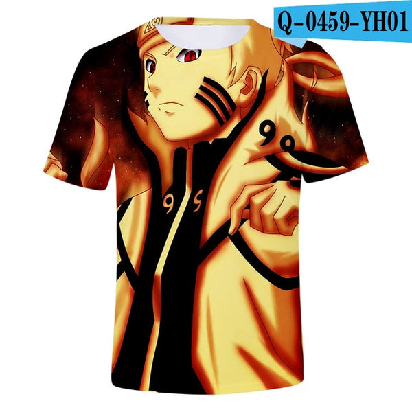 Anime Naruto Namikaze Minato T-shirt Men / Women