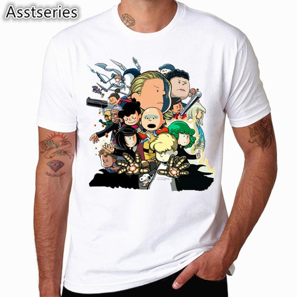 One Punch Man White T Shirt