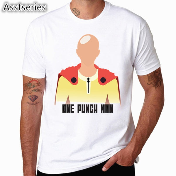 One Punch Man White T Shirt