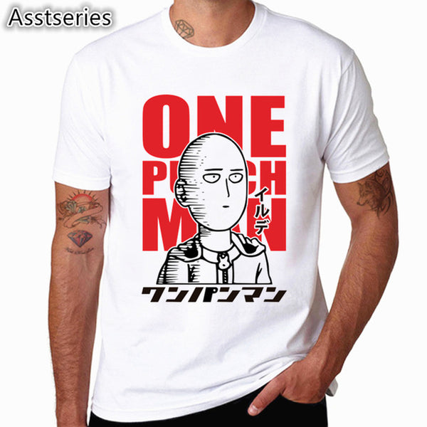 One Punch Man White T Shirt