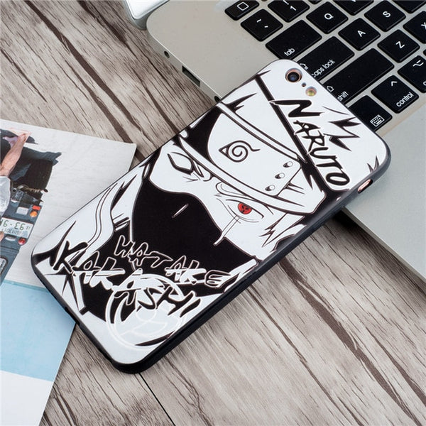 Sketch Naruto mens case cool for Apple iphone 7 8 X XSMAX XR