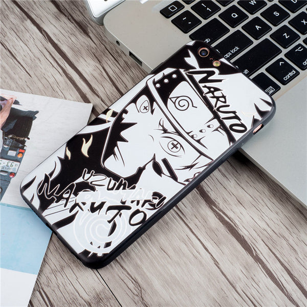 Sketch Naruto mens case cool for Apple iphone 7 8 X XSMAX XR