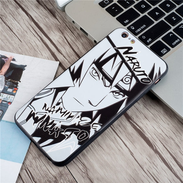 Sketch Naruto mens case cool for Apple iphone 7 8 X XSMAX XR