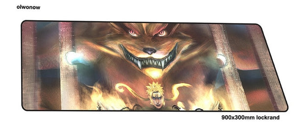 ( 90x30cm ) Anime Naruto Mouse Pad