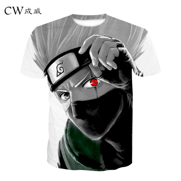 Anime Naruto Hatake Kakashi T-shirt  Men / Women