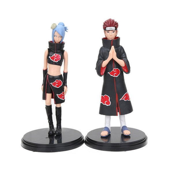 ( 14-24cm 2pcs/set ) Naruto Shippuden PVC Figures