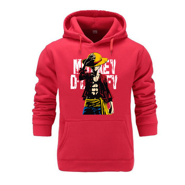 Anime One Piece Luffy Hoodie