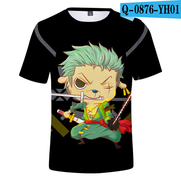 Anime One Piece Roronoa Zoro T Shirt