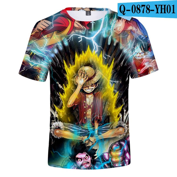 Anime One Piece Roronoa Zoro T Shirt