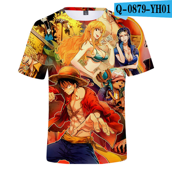 Anime One Piece Roronoa Zoro T Shirt