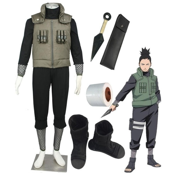 Anime Naruto Cosplay Nara Shikamaru