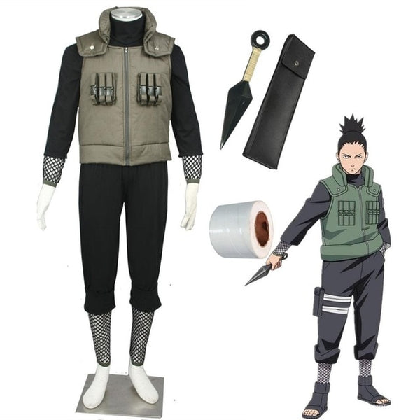 Anime Naruto Cosplay Nara Shikamaru