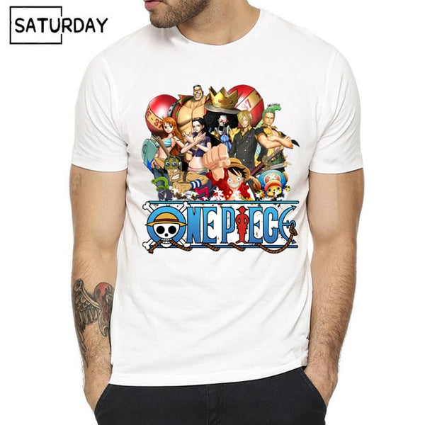 Anime One Piece Zoro and Sanji T Shirt