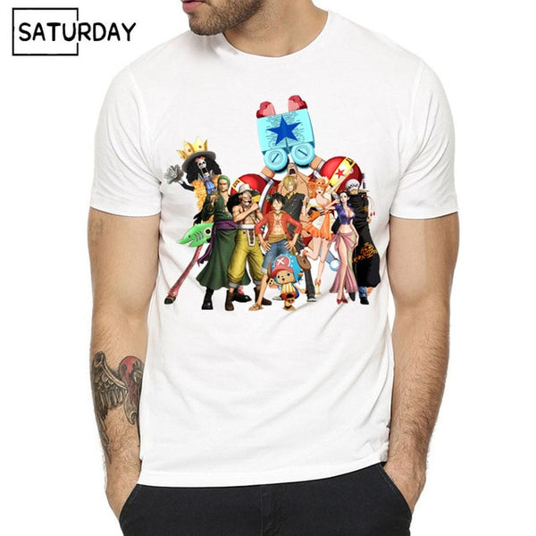 Anime One Piece Zoro and Sanji T Shirt