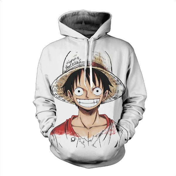 Anime One Piece Luffy Hoodie