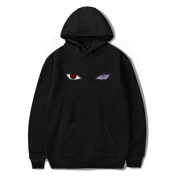 Anime Naruto Uchiha Sasuke Eyes Hoodies