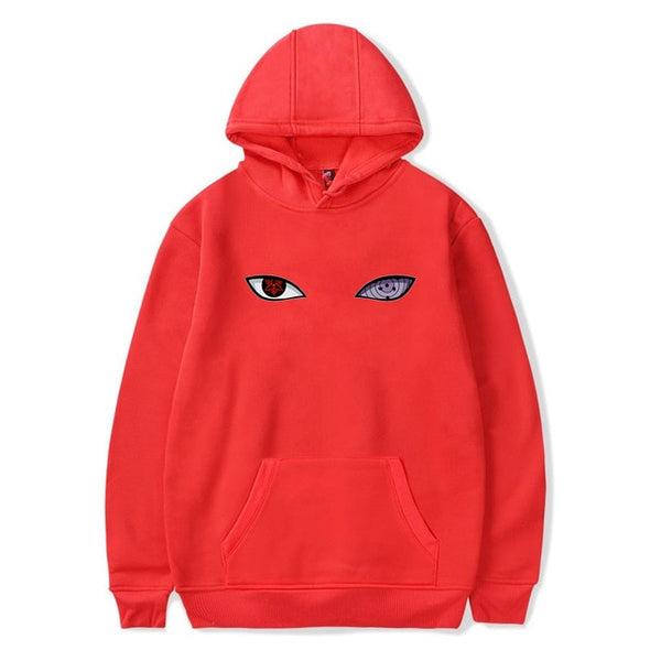 Anime Naruto Uchiha Sasuke Eyes Hoodies