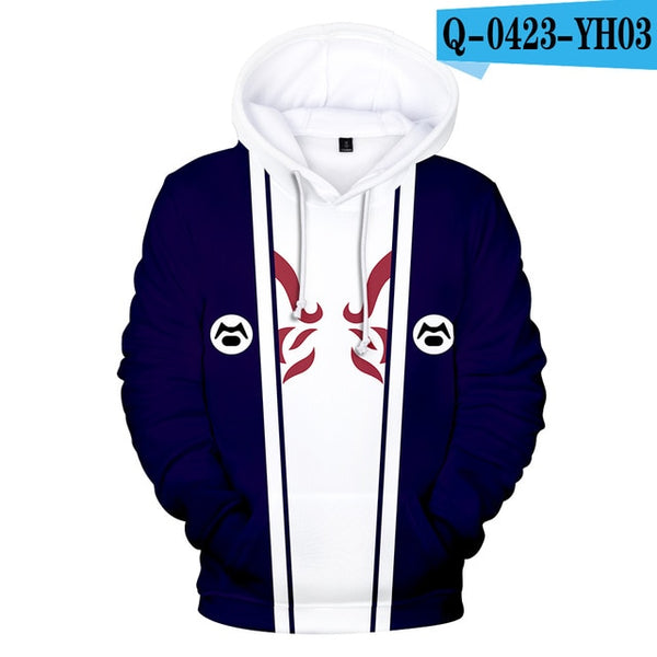 Anime Naruto Akatsuki Red Cloud Hoodie Unisex