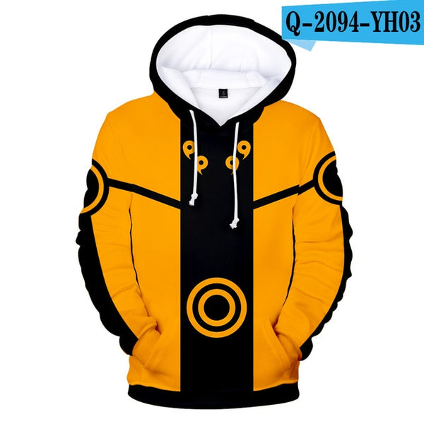 Anime Naruto Akatsuki Red Cloud Hoodie Unisex