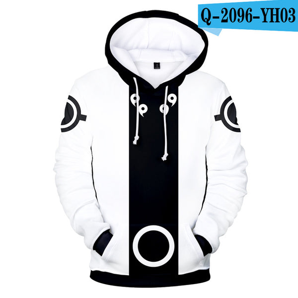 Anime Naruto Akatsuki Red Cloud Hoodie Unisex