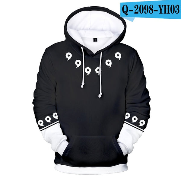 Anime Naruto Akatsuki Red Cloud Hoodie Unisex