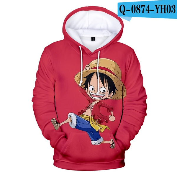 FAnime One Piece Luffy Hoodie